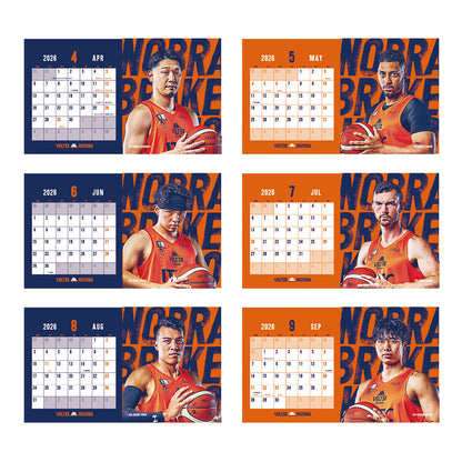 2025-26 SEASON カレンダー