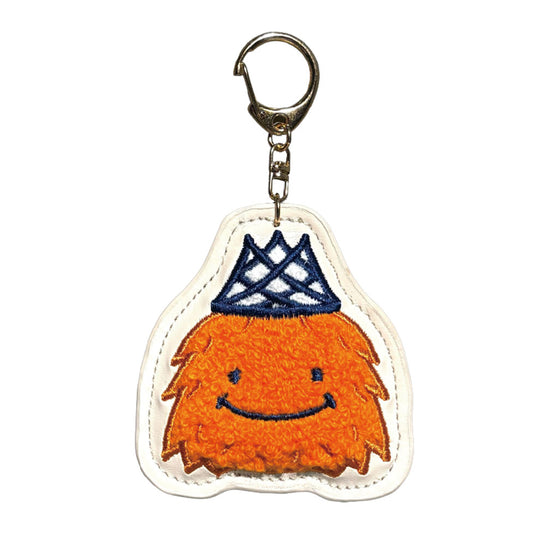 サガラ刺繡合皮キーホルダー