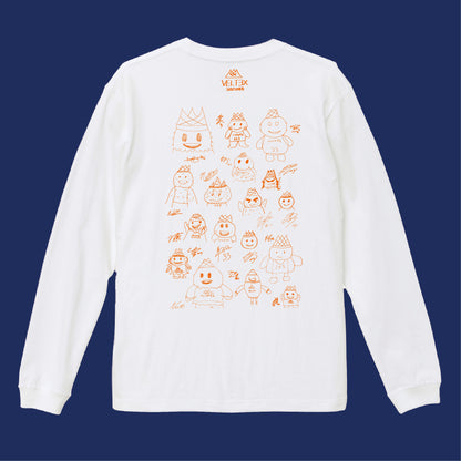 選手直筆似顔絵ベルTEE