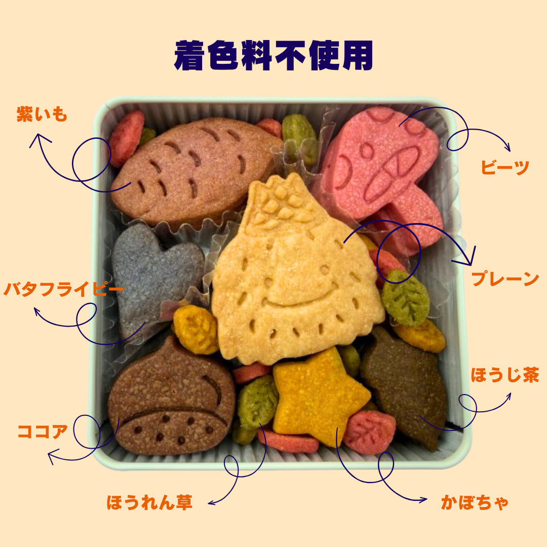 【特典付き】ベルティのクッキー缶（秋の味覚編）
