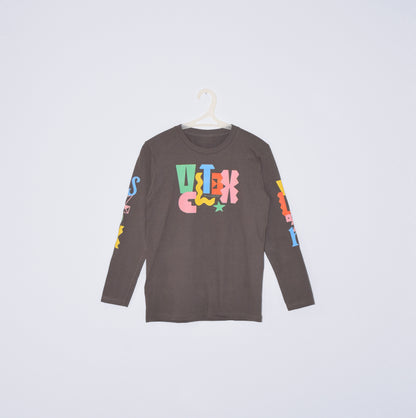Color Typography L/S Tee KIDS