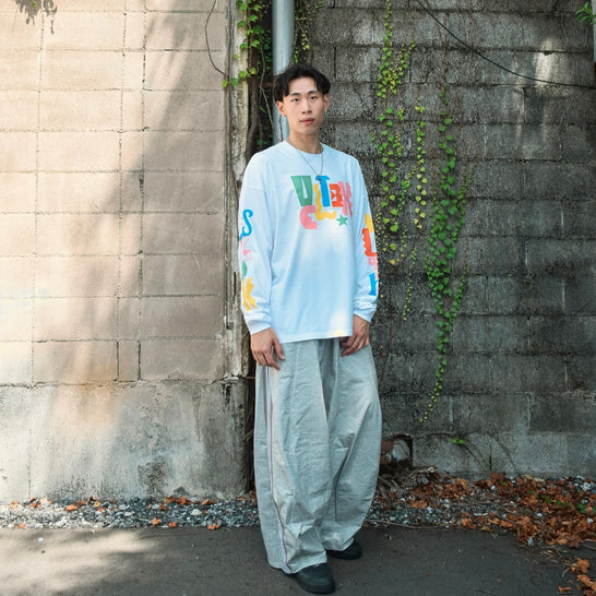 Color Typography L/S Tee