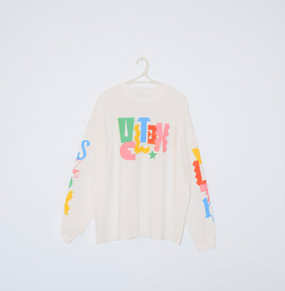 Color Typography L/S Tee