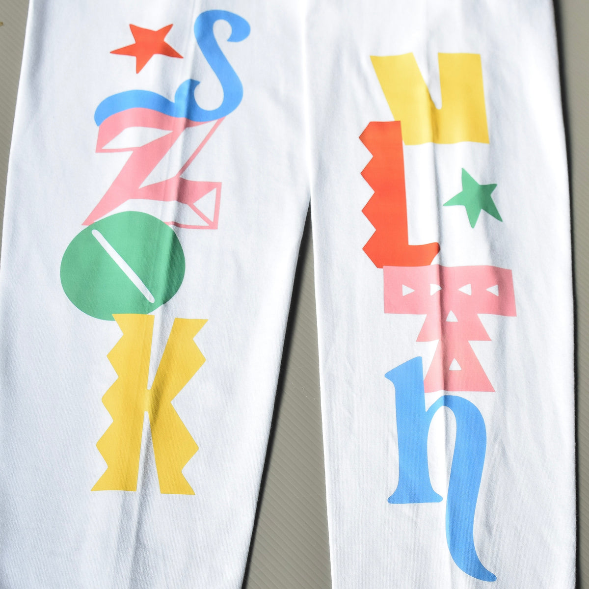 Color Typography L/S Tee