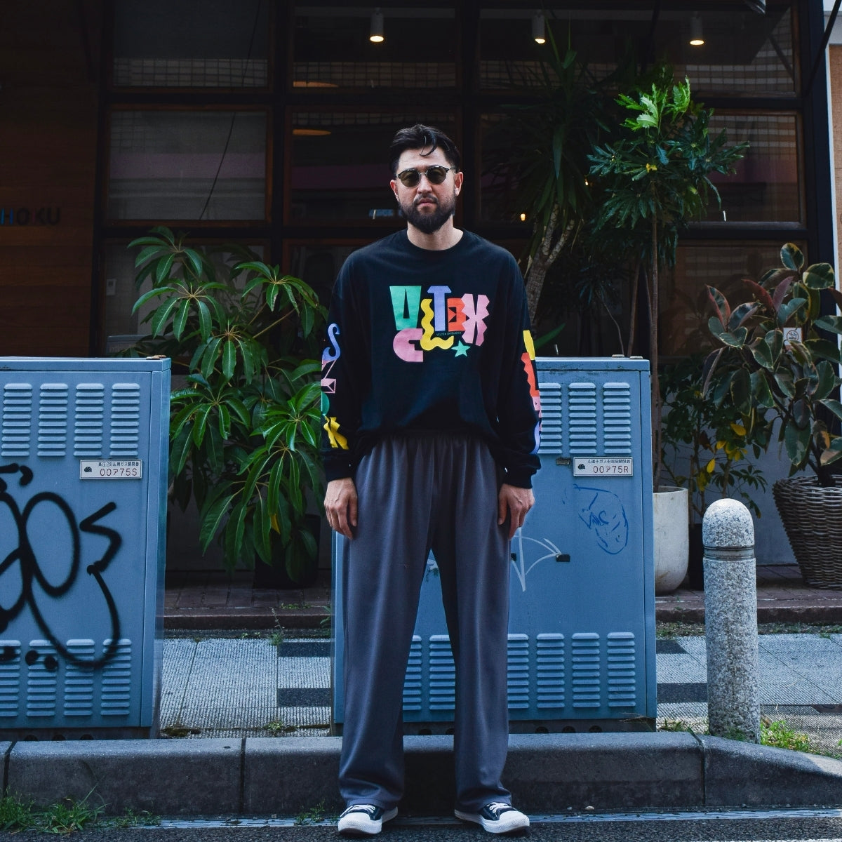 Color Typography L/S Tee