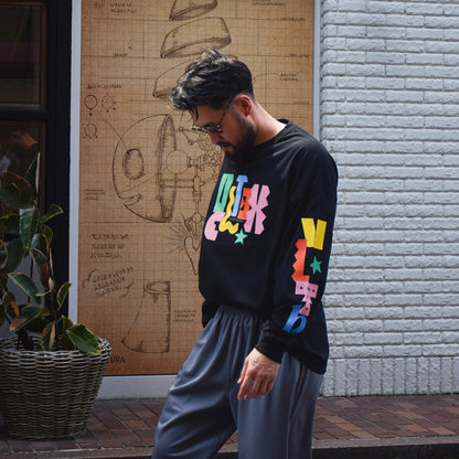 Color Typography L/S Tee