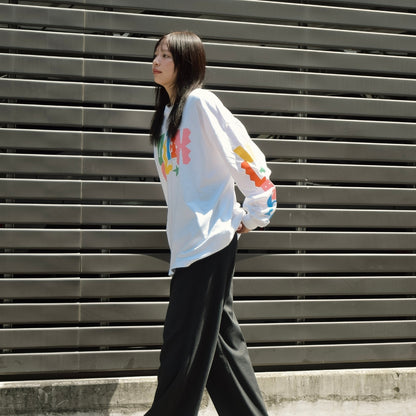 Color Typography L/S Tee