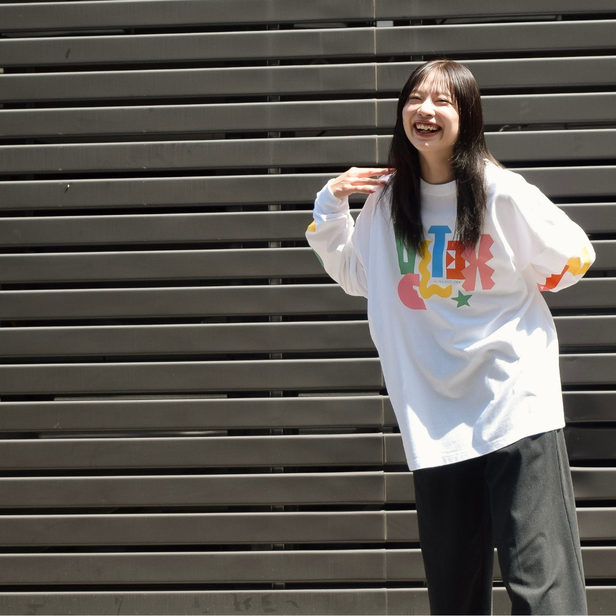 Color Typography L/S Tee
