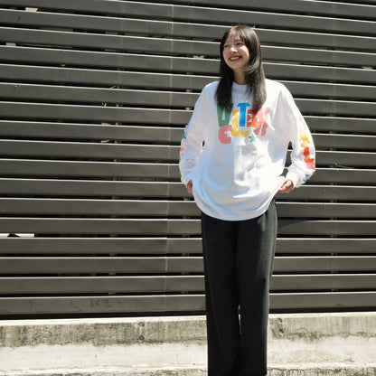 Color Typography L/S Tee